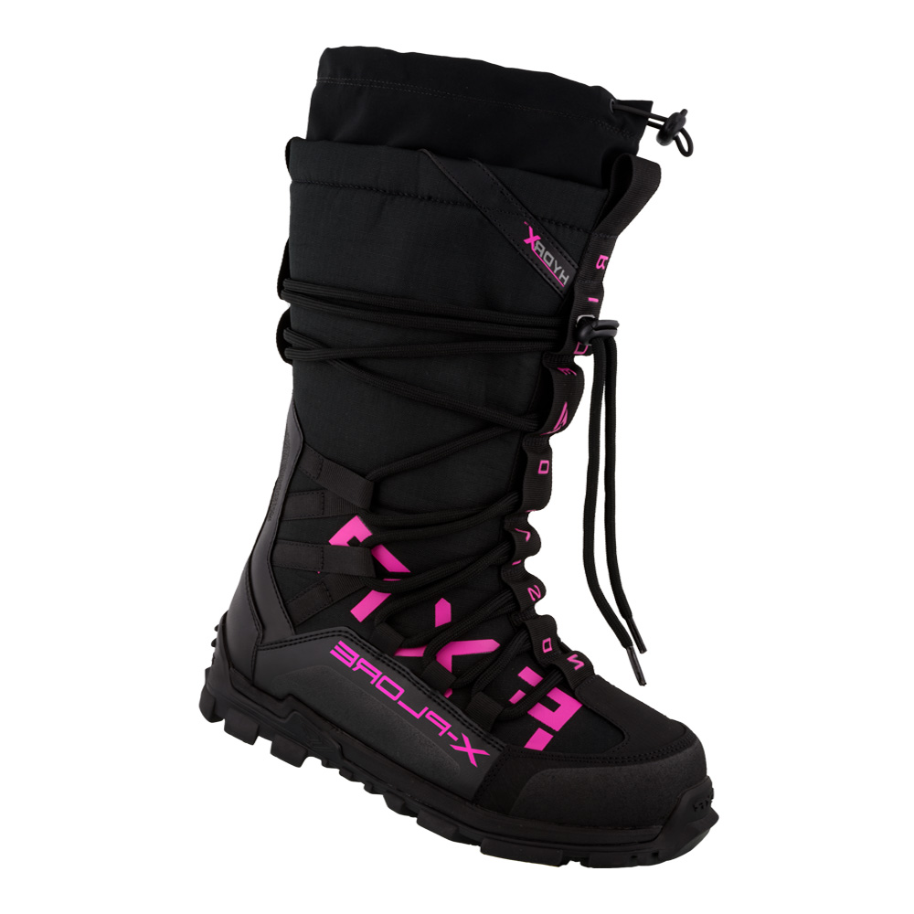 Ботинки FXR X-Plore с утеплителем Black/Fuchsia, 5/7/37