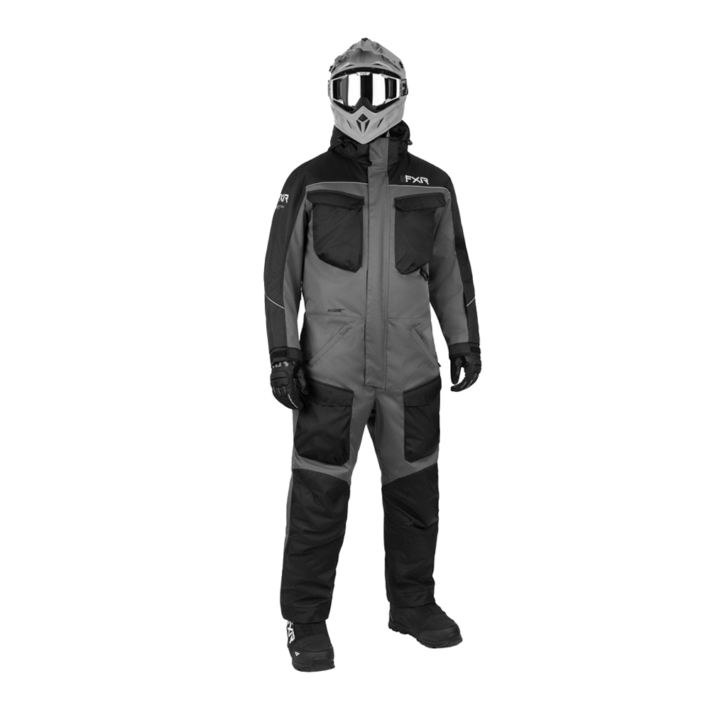 Комбинезон FXR Excursion с утеплителем Charcoal/Black, L