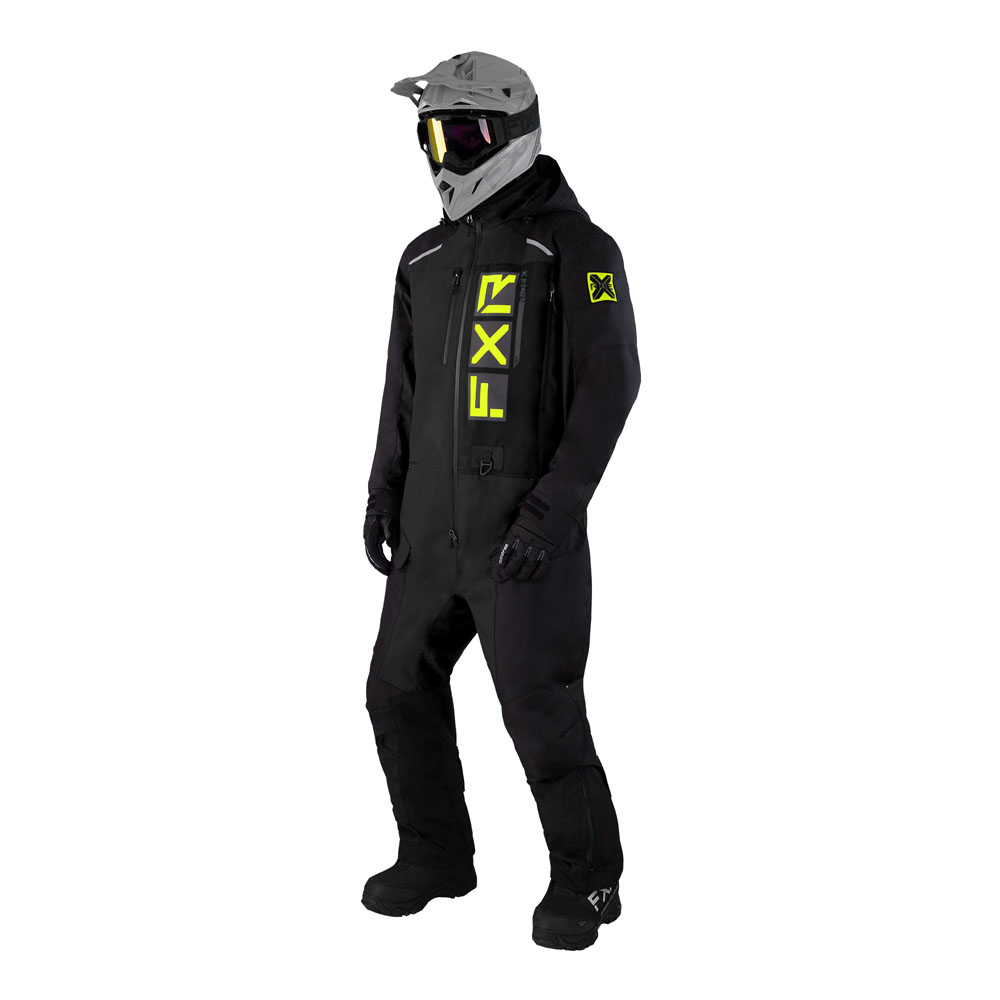 Комбинезон FXR Recruit без утеплителя Black/Hi Vis, M