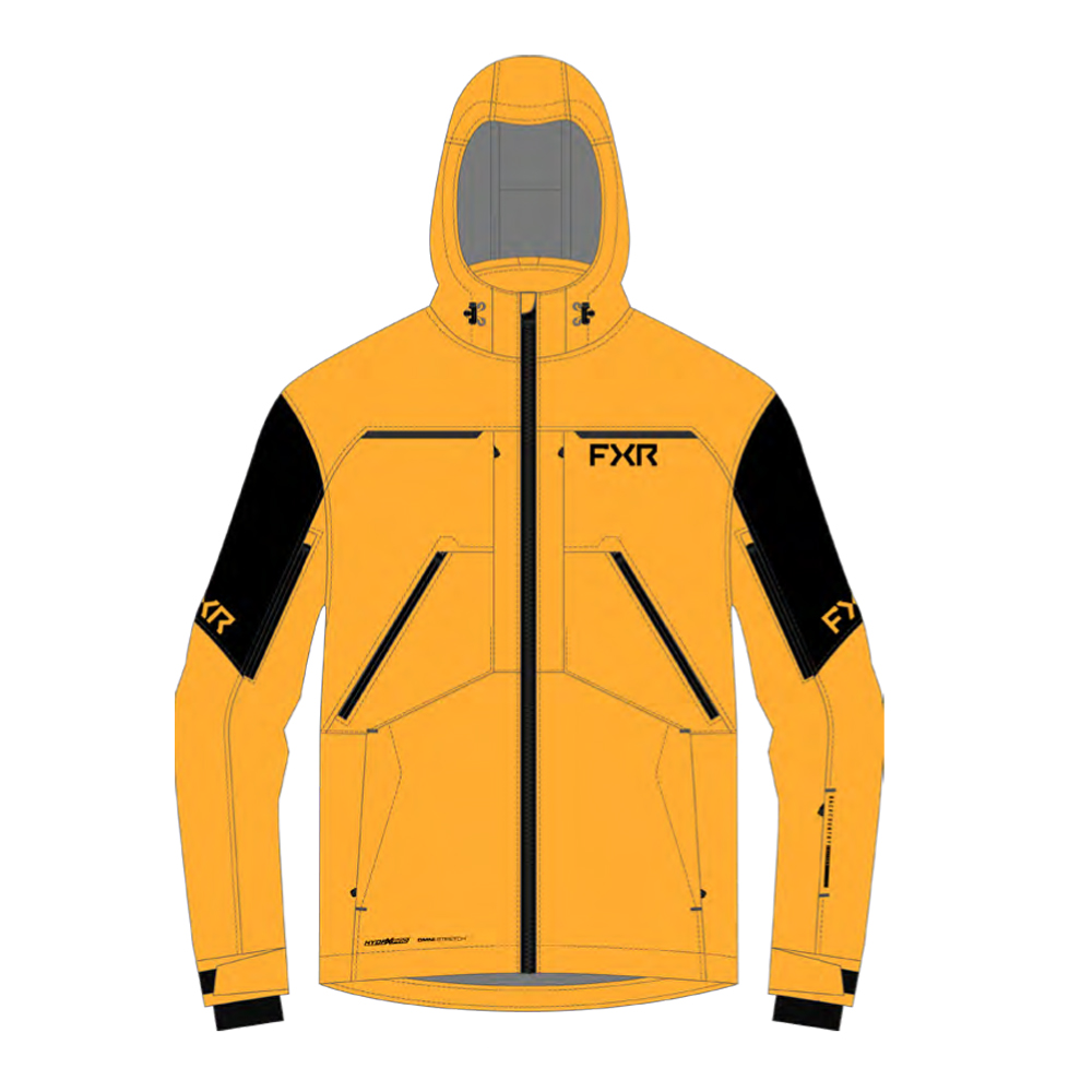 Куртка FXR Ridge Pro Trilaminate  с утеплителем Sundust/Black, L