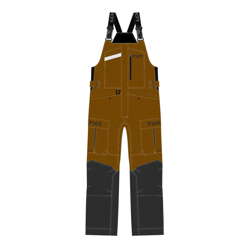 Полукомбинезон FXR Excursion с утеплителем Copper/Asphalt, M