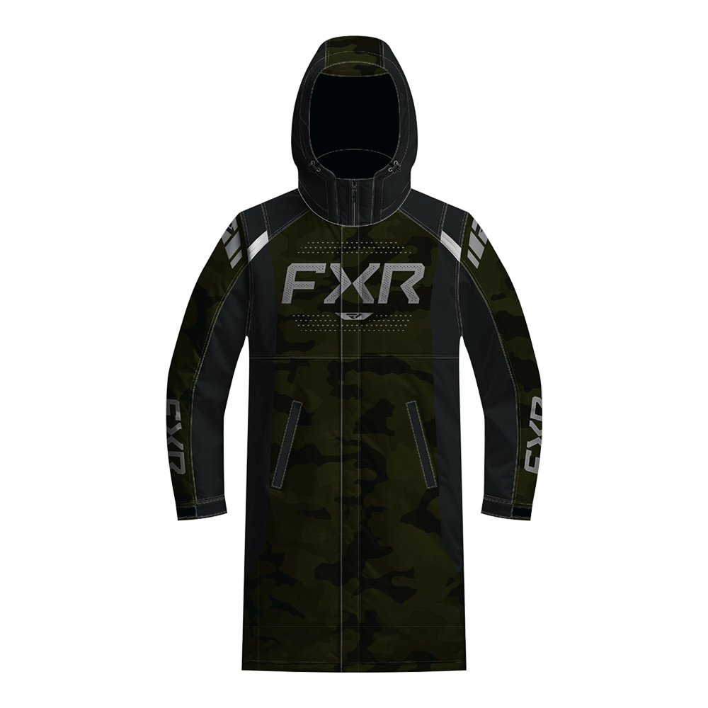 Пальто FXR Warm-Up с утеплителем Army Camo/Titanium, XL