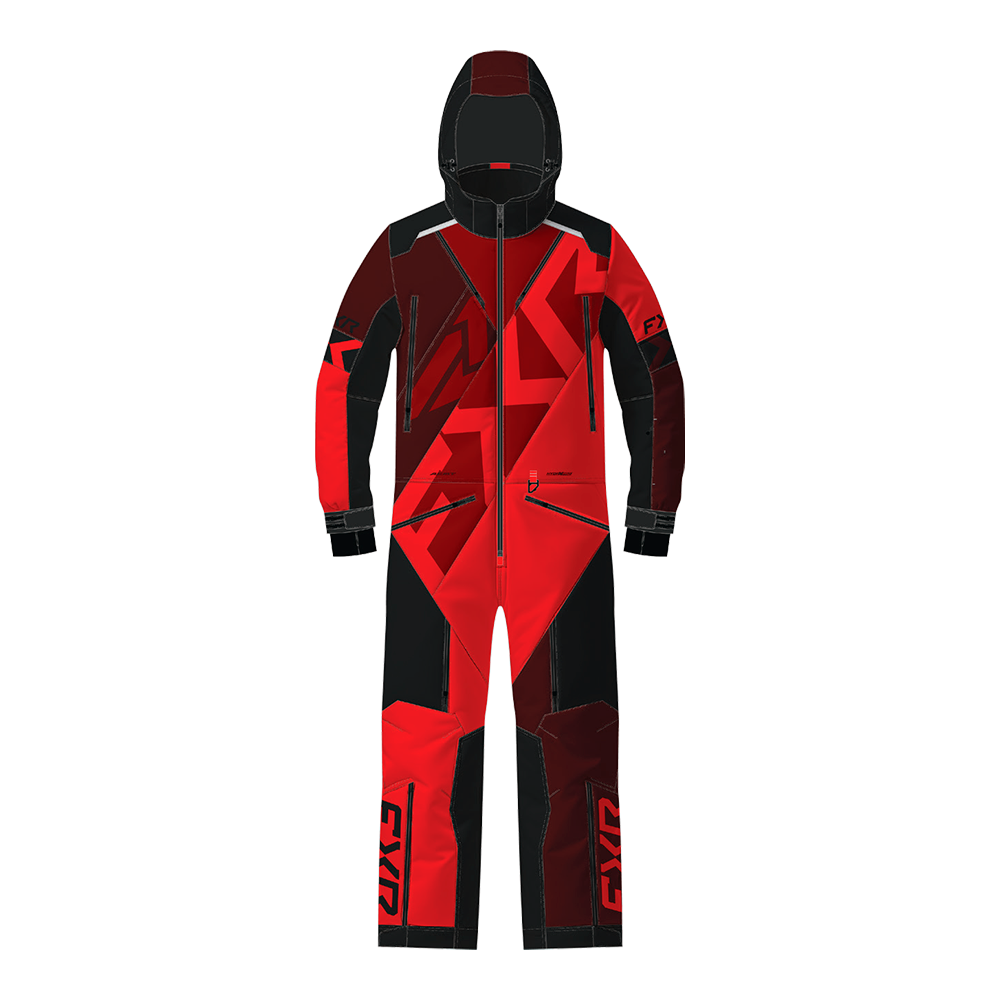 Комбинезон FXR Cold Cross CX F.A.S.T. с утеплителем Red/Oxblood, XL
