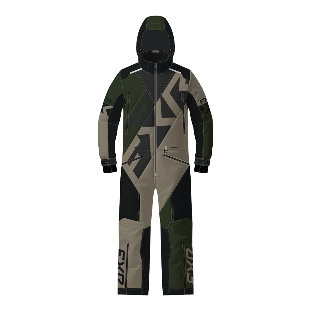 Комбинезон FXR Cold Cross CX F.A.S.T. с утеплителем Army/Stone, 2XL