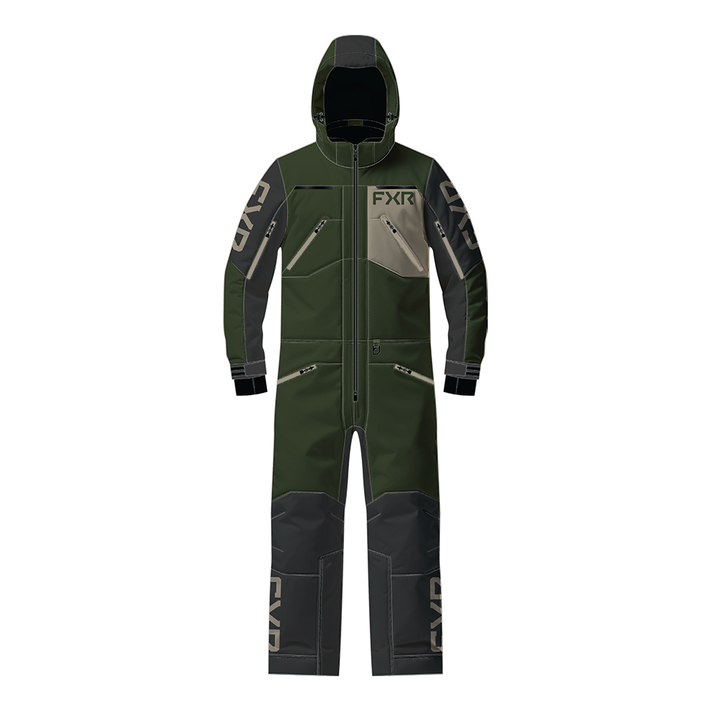 Комбинезон FXR Vertical MTX без утеплителя Army/Asphalt/Stone, XL