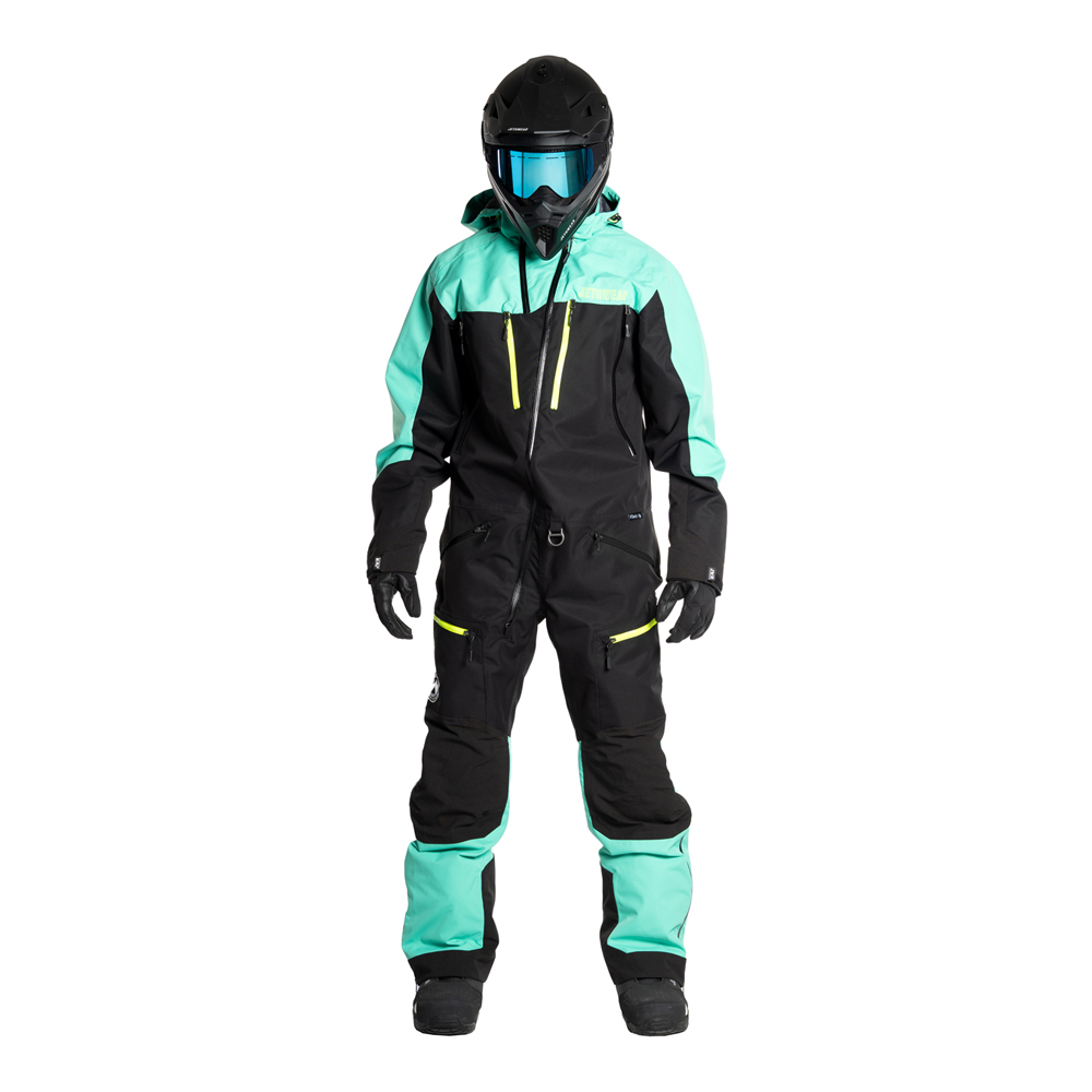 Комбинезон Jethwear Freedom с утеплителем Black/Mint, L