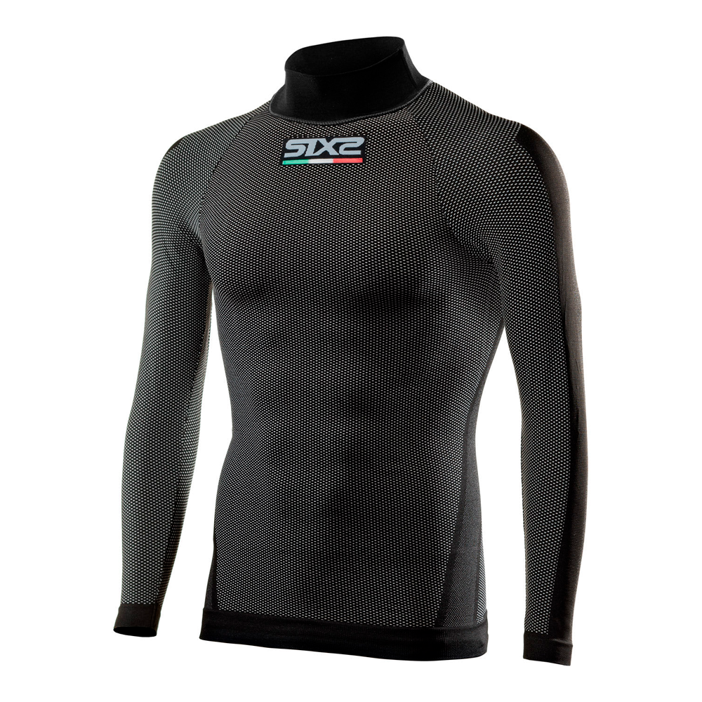 Детская термокофта SIXS K TS3 4-season Black Carbon, 10Y