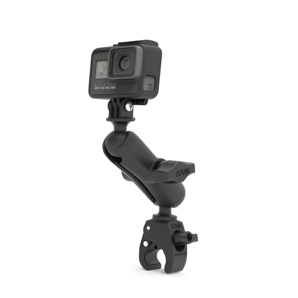 Крепление для GoPro RAM MOUNTS со струбцина 16-29 мм, двойное шаровое крепление