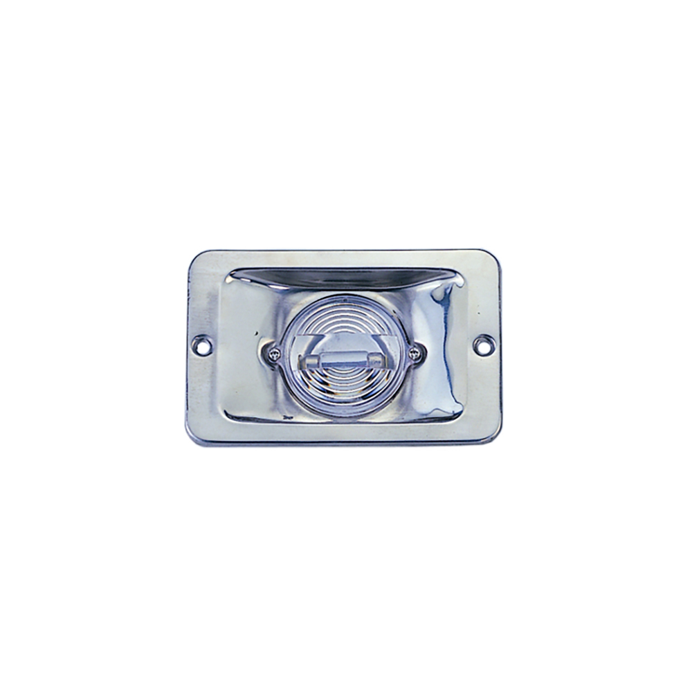 Огонь гаковый (кормовой) AAA врезной, нержавеющая сталь, светоидиодный