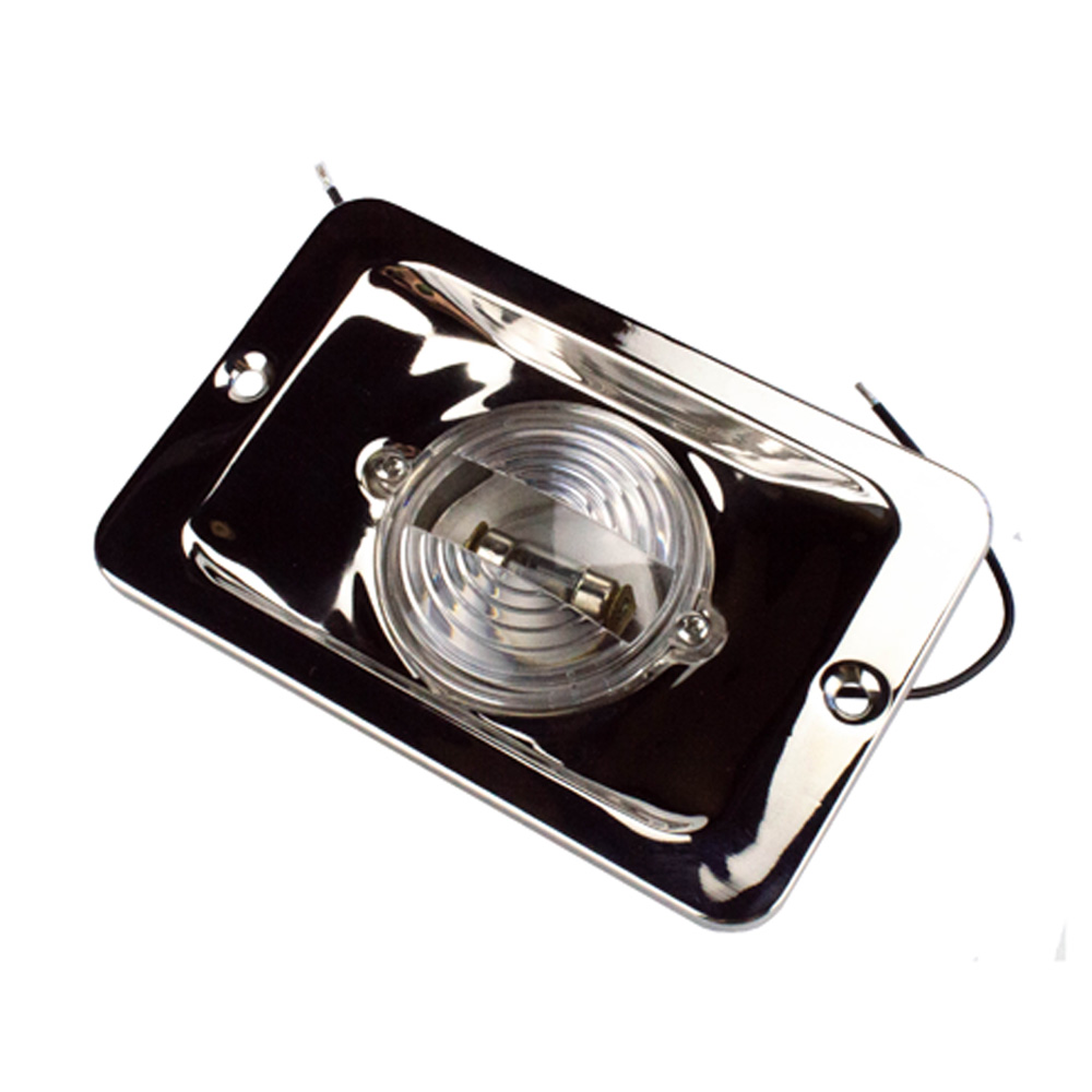 Огонь гаковый (кормовой) AAA врезной, нержавеющая сталь, лампа накаливания