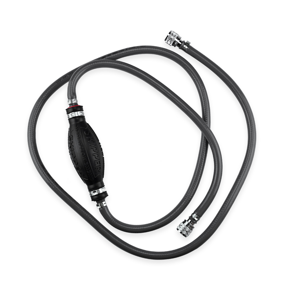 Шланг топливный с грушей для Suzuki 2Т диаметр шланга 10мм