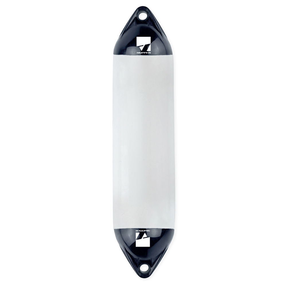 Кранец надувной, F-серия, белый/синий, Skipper 1090x270 мм, 4.2 кг