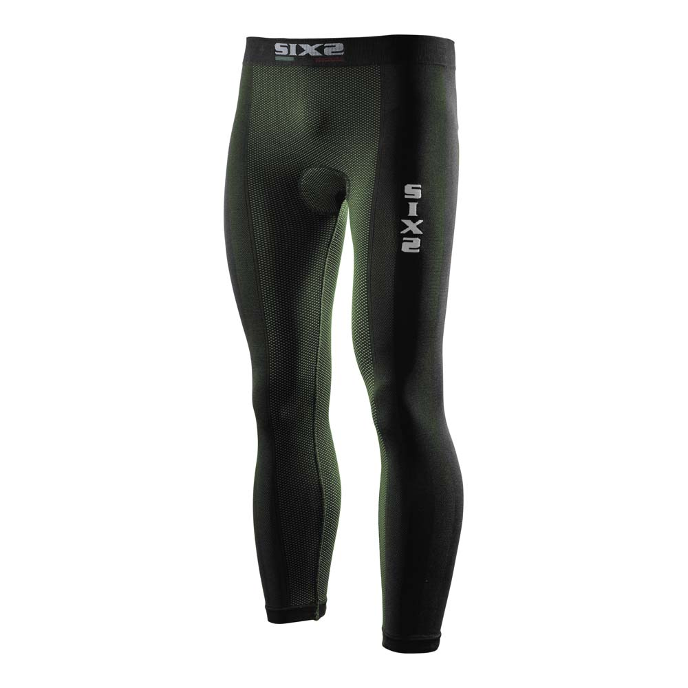 Леггинсы SIXS PN2 с вставкой DARK GREEN, S