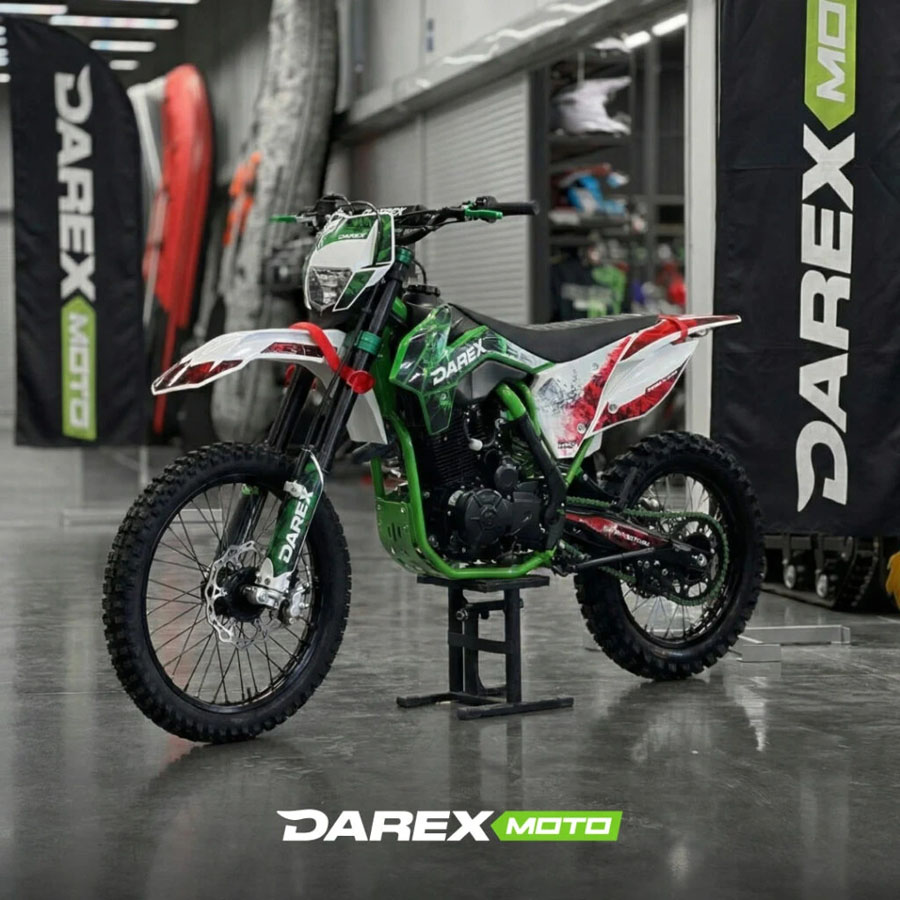 Мотоцикл эндуро DAREX ALGA 300 (Green) Limited Edition