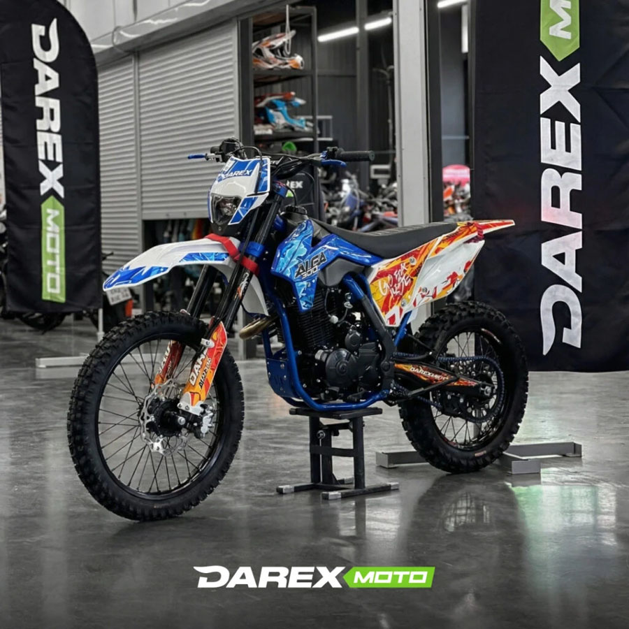 Мотоцикл эндуро DAREX ALGA 300 (Fire and water)