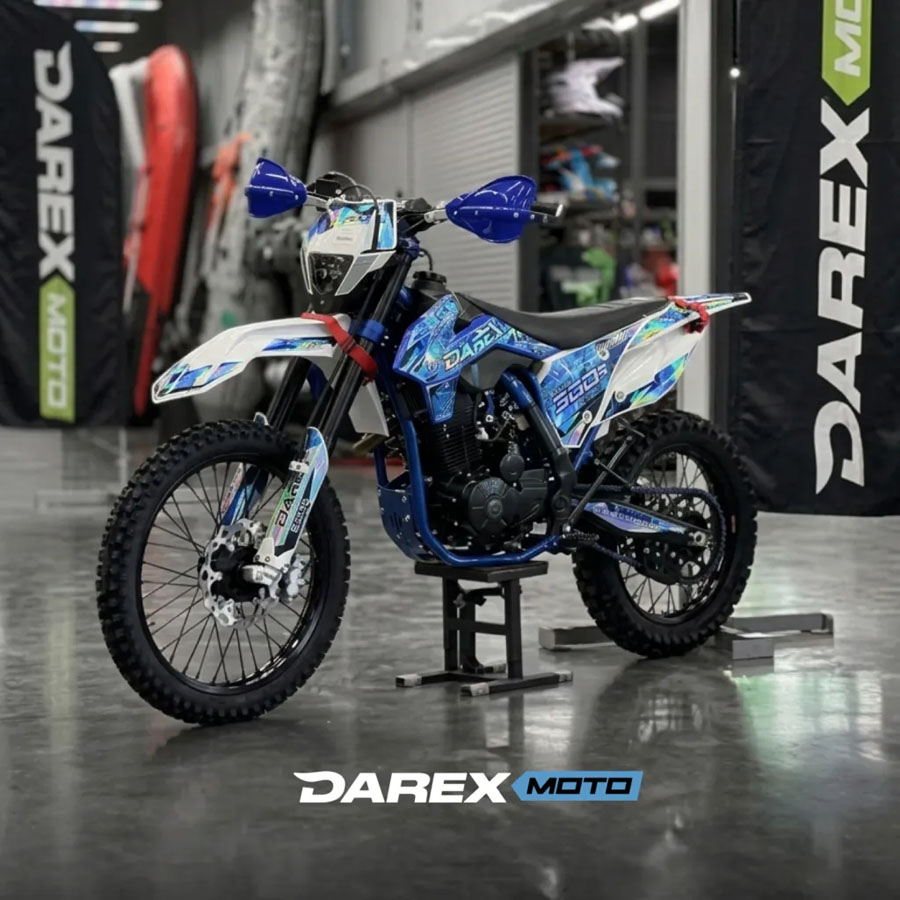 Мотоцикл эндуро DAREX ALGA 300 S (Blue) 4 клапана