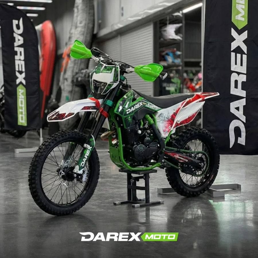 Мотоцикл эндуро DAREX ALGA 300 S (Green) Limited Edition 4 клапана
