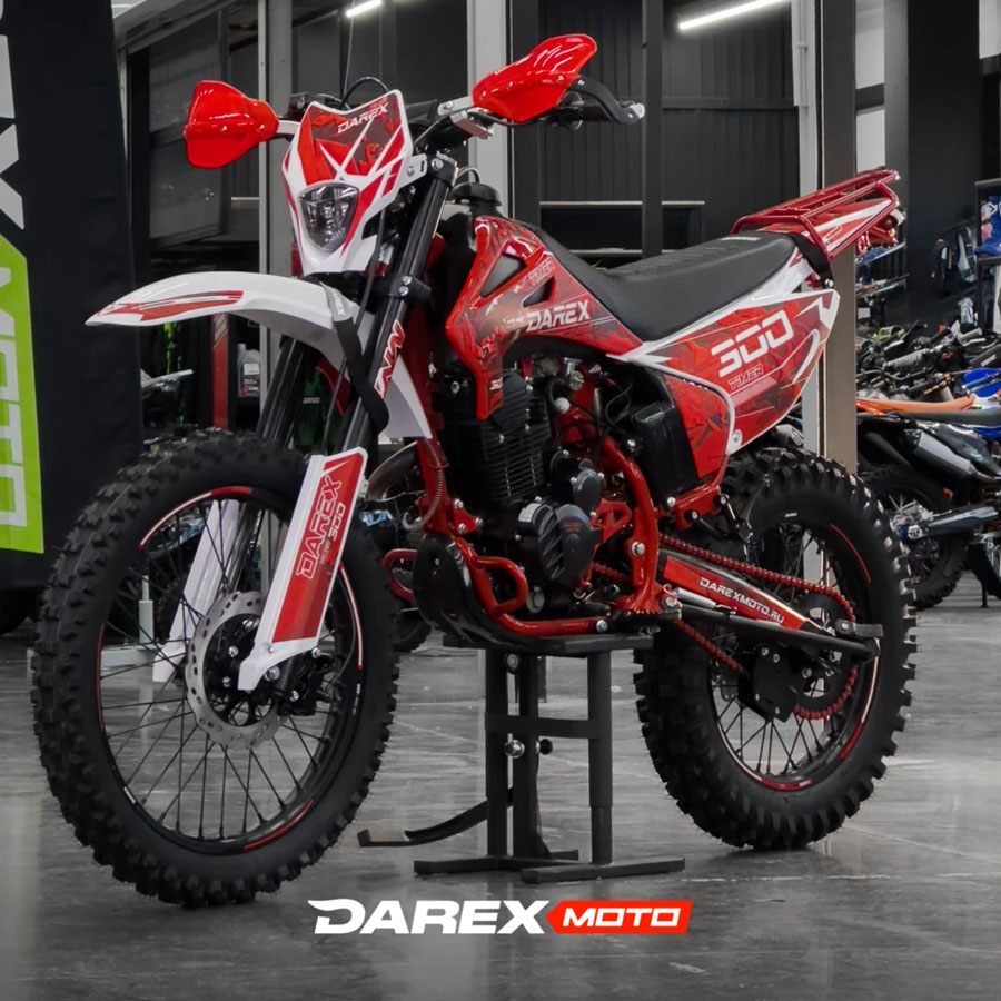 Мотоцикл эндуро Darex Timer 300 Red (красный)