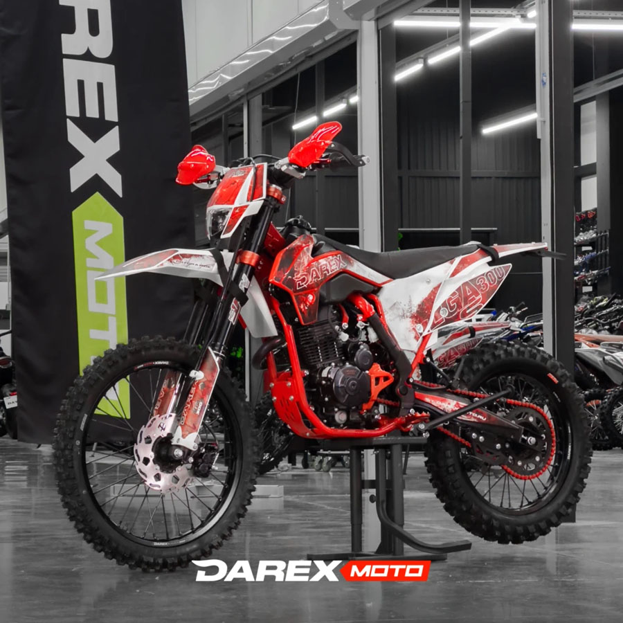 Мотоцикл эндуро Darex Alga 300 S Red (красный) 4 клапана