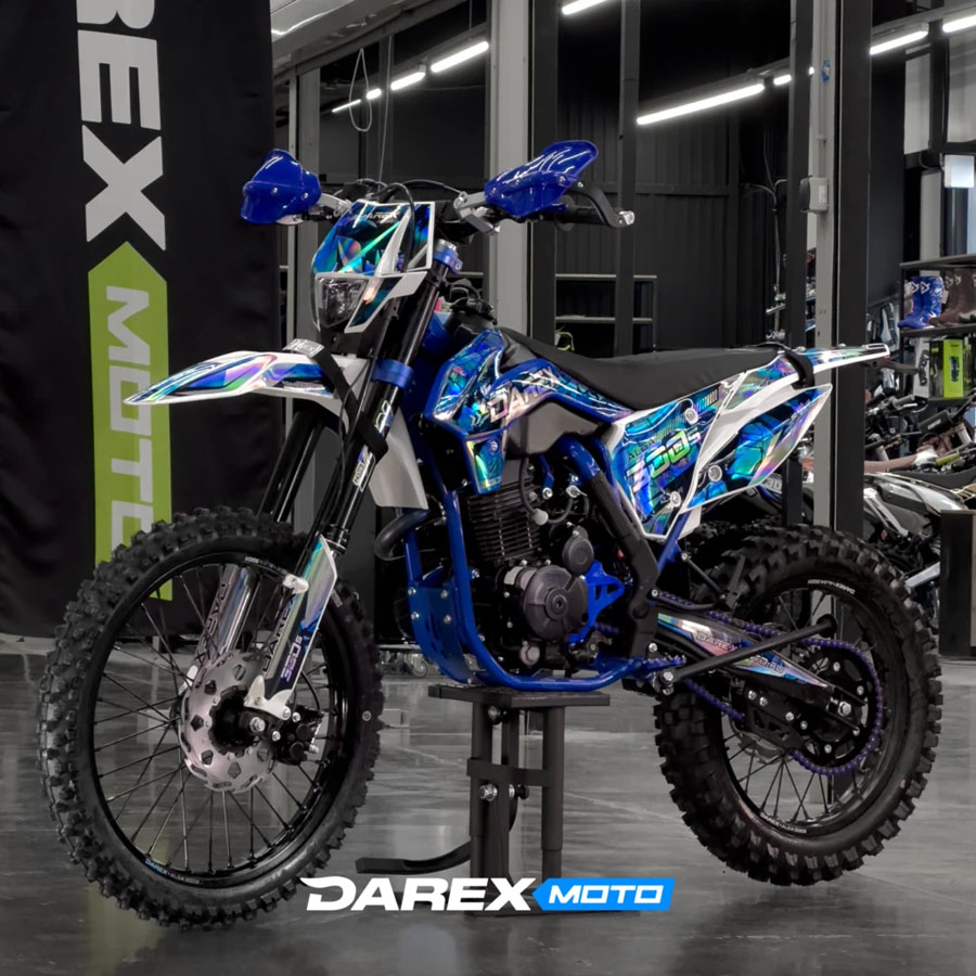 Мотоцикл эндуро Darex Alga 300 S Blue (синий) 4 клапана