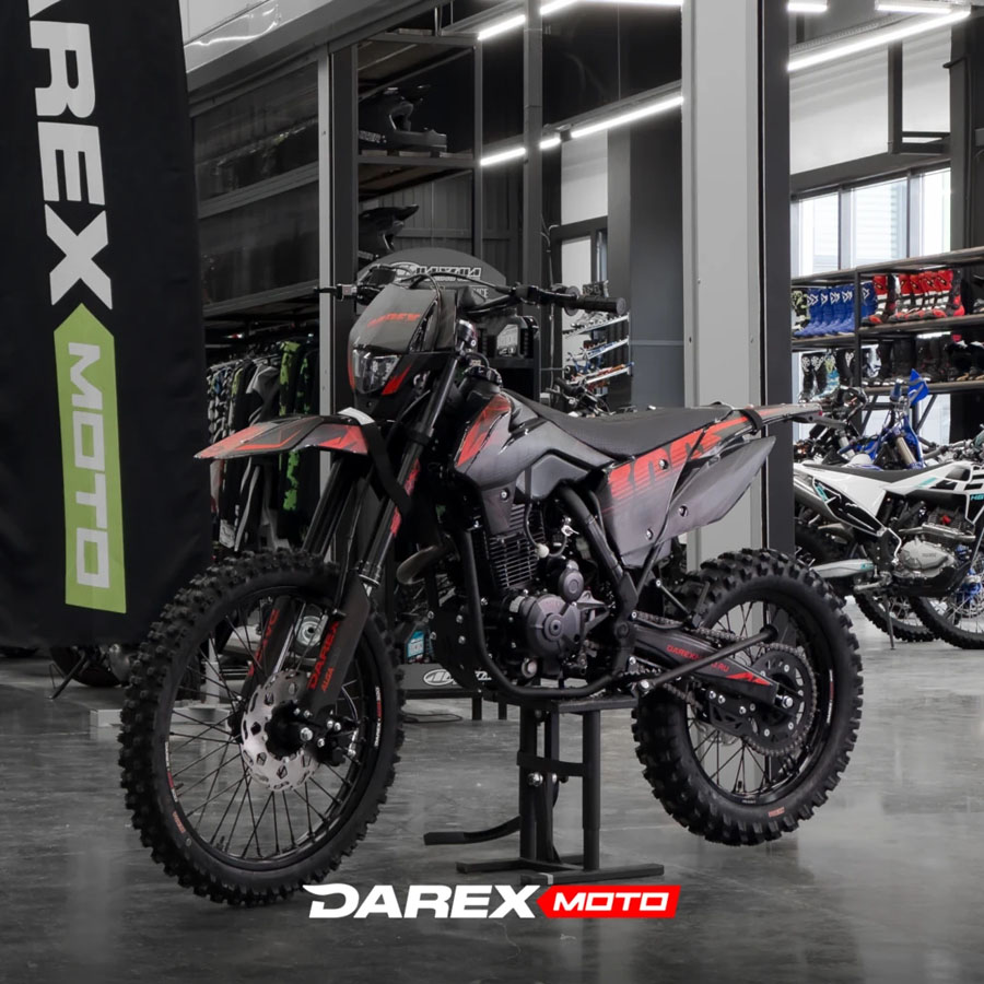 Мотоцикл эндуро Darex Alga 300 Black Edition (черный)