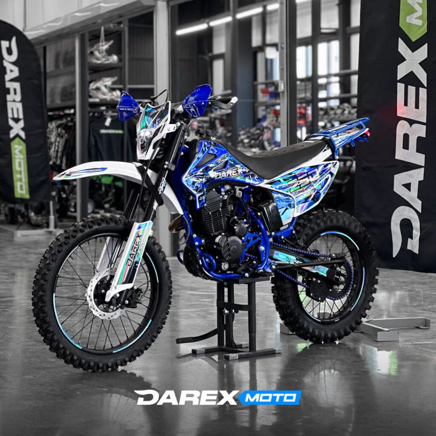 Мотоцикл эндуро Darex Timer 250 Blue (синий)