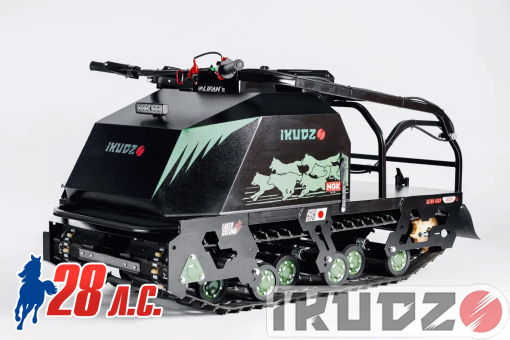 Мотобуксировщик IKUDZO TERRAIN 1500/700 EKR28 (с реверсом)