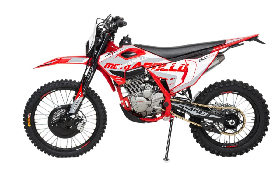 Мотоцикл Кросс Moto Apollo M3 300 (175FMM) красный 2026
