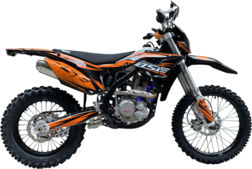 Кроссовый мотоцикл BSE Z7 300e 21/18 Orange Blast 2, арт. B0Z7ND035HYB2