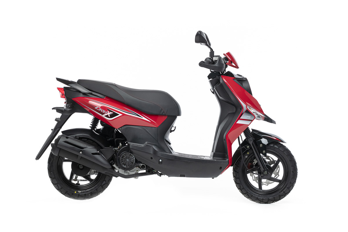 Скутер SYM CROX 125 Красный, арт. AE12W8-RU-R-086-BK-5560S