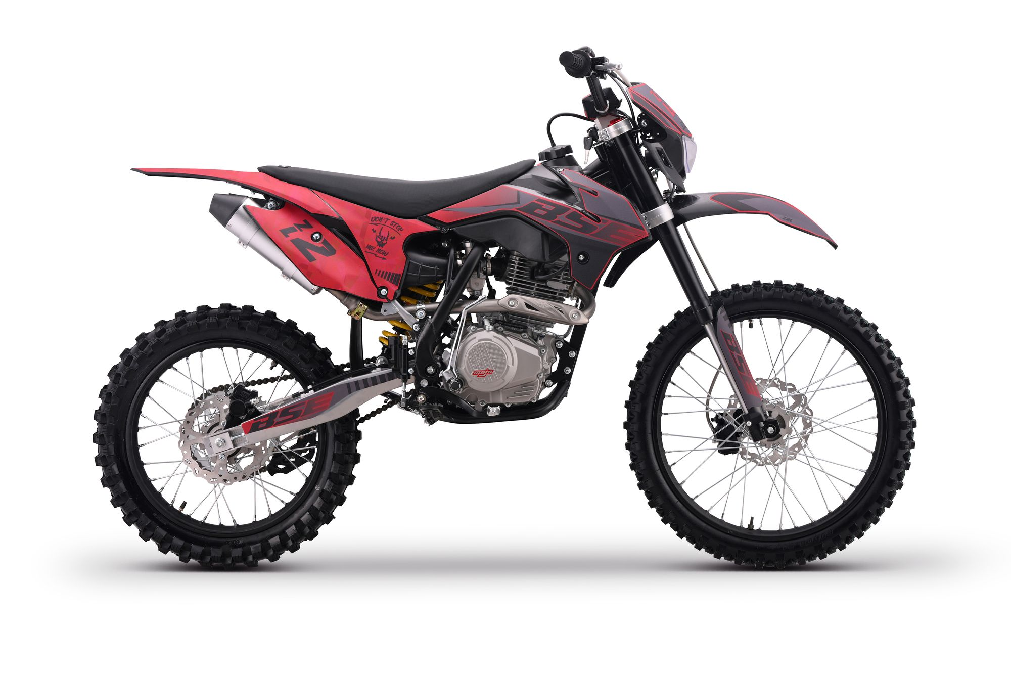 Эндуро - кроссовый мотоцикл BSE Z2 L 21\18 Split Red, арт. BZ2LKA015HRH1