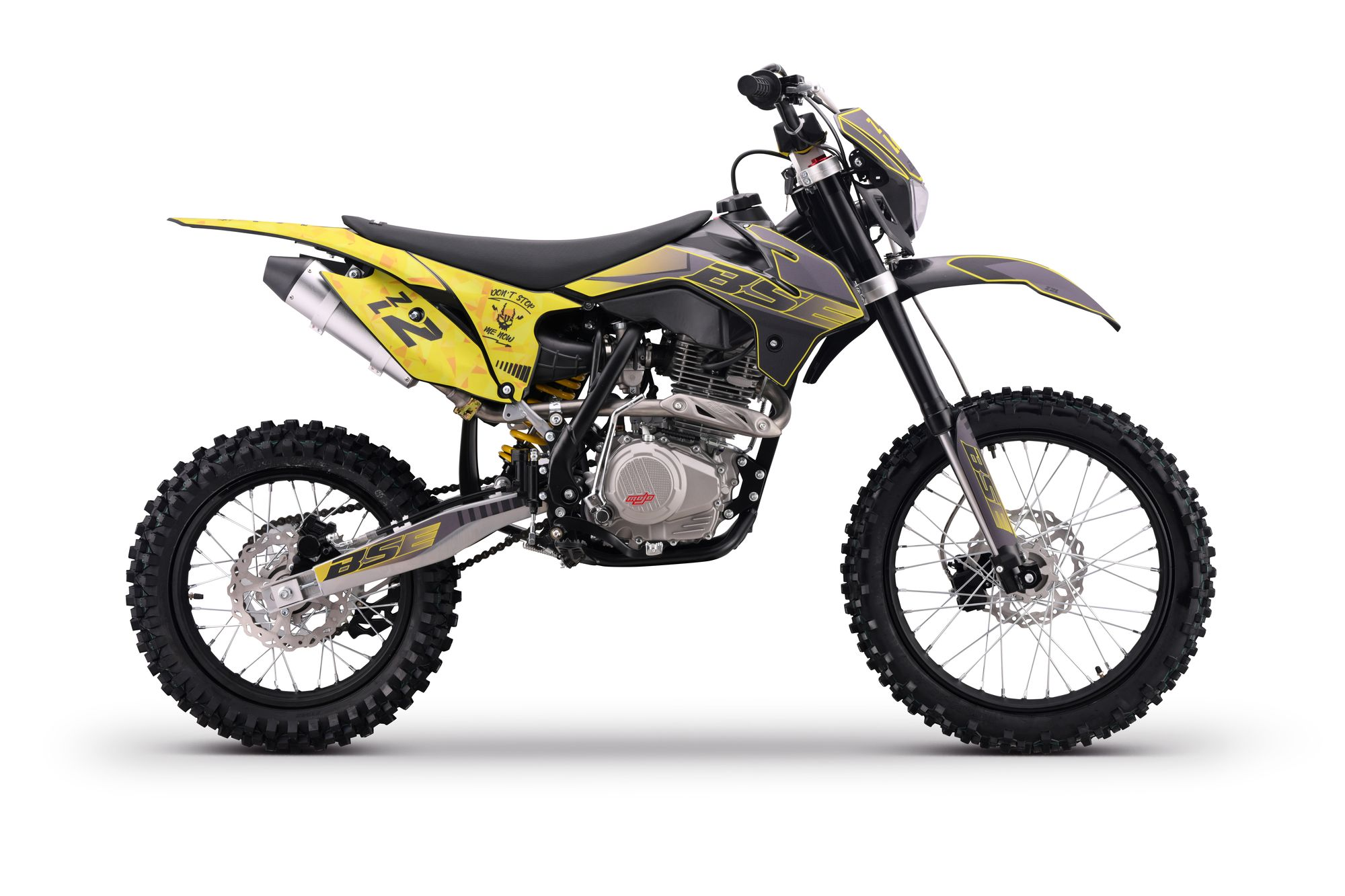 Эндуро - кроссовый мотоцикл BSE Z2 L 21\18 Split Yellow, арт. BZ2LKA015HYH1