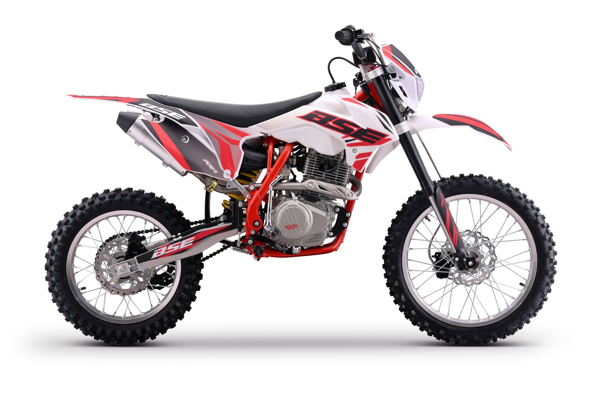 Эндуро - кроссовый мотоцикл BSE Z3.00 19-16 Thorn Red-Black, арт. BZ300ND030GRR2