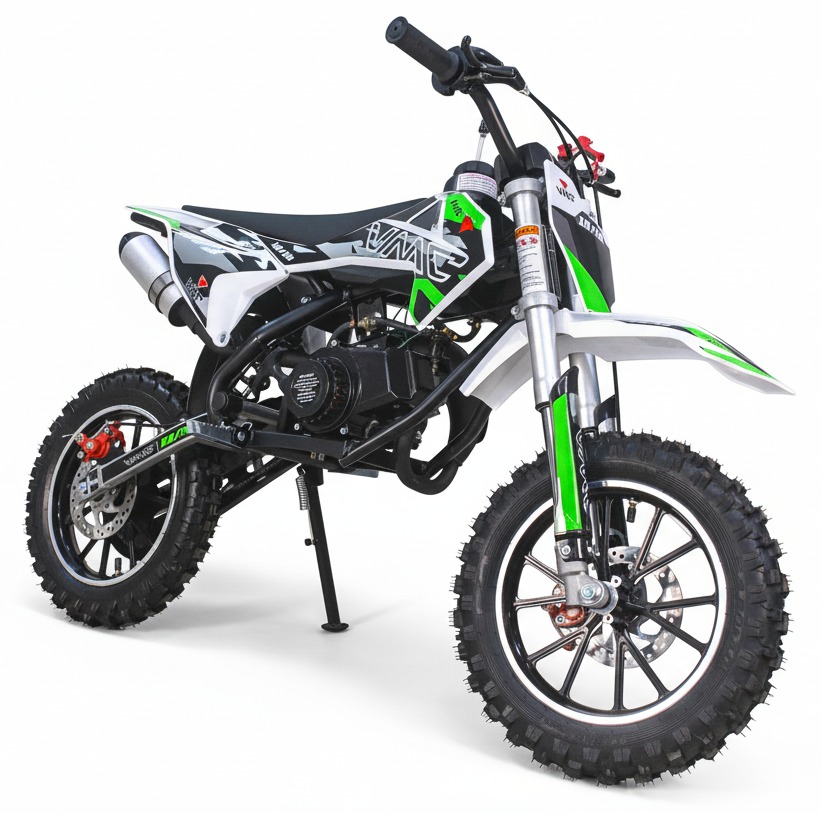 Питбайк VMC 10/10 49см3 двиг. 2T, предназначенный для участия в спортивных соревн.